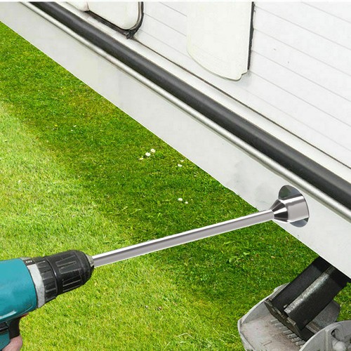 Caravan 250mm corner steady - corner,