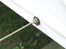 30cm Corner Steady Caravan Leg