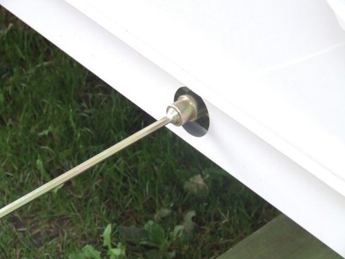 30cm corner steady caravan - 30cm,